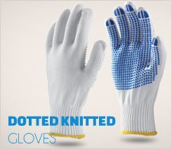 Hand Protection Products Manufacturer Cotton Dotted Hand Gloves