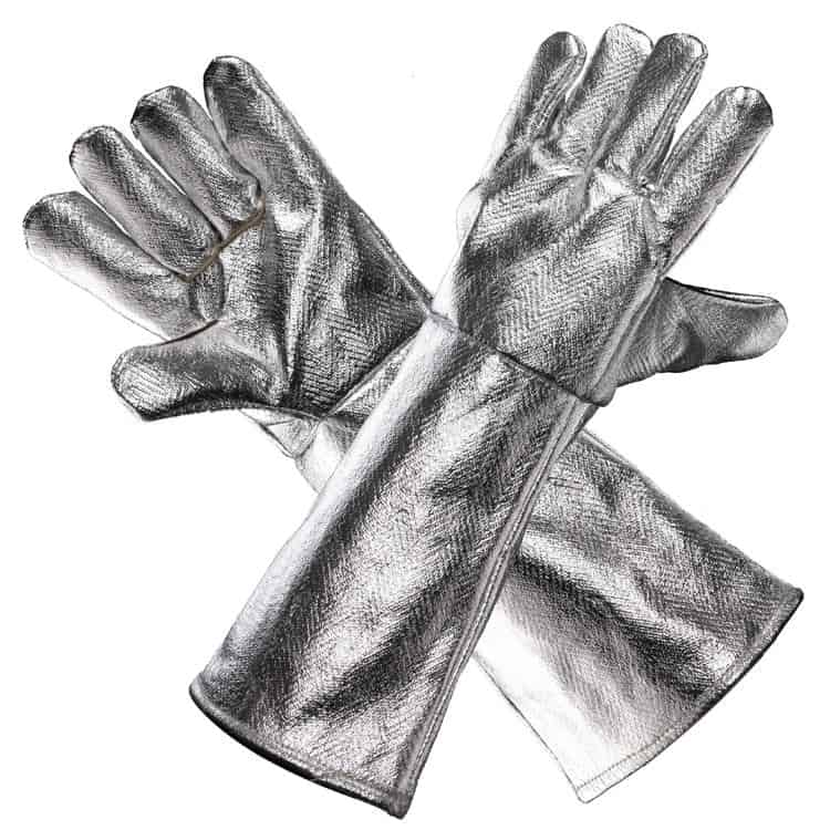 Heat Resistant Aluminised Gloves