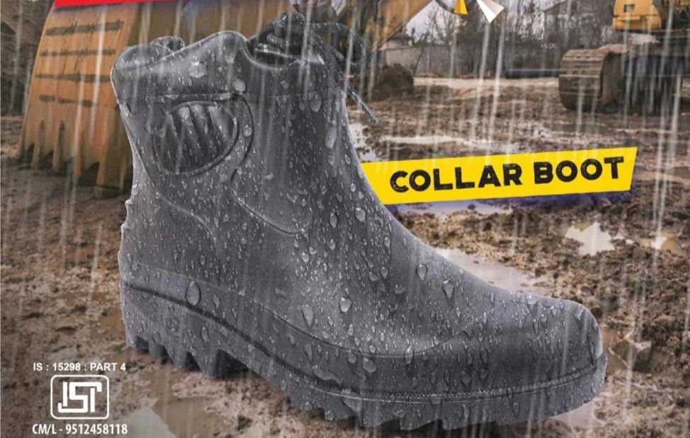 Rainy Safety Shoes - Collar Boot