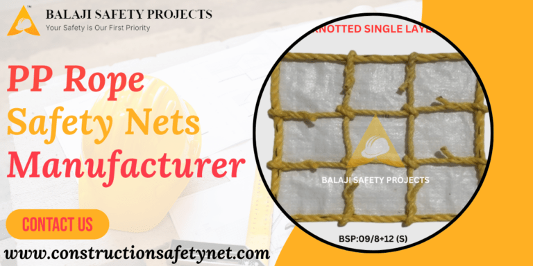#1 Best PP Rope Safety Nets Manufacturer