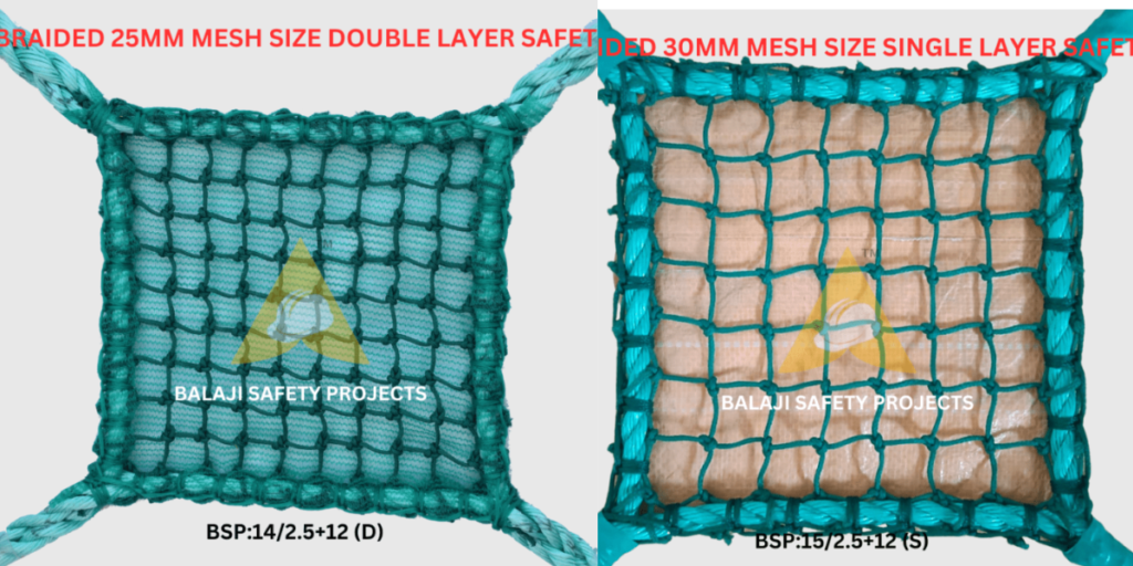 Braided Triple Layer Safety Nets Manufacturer