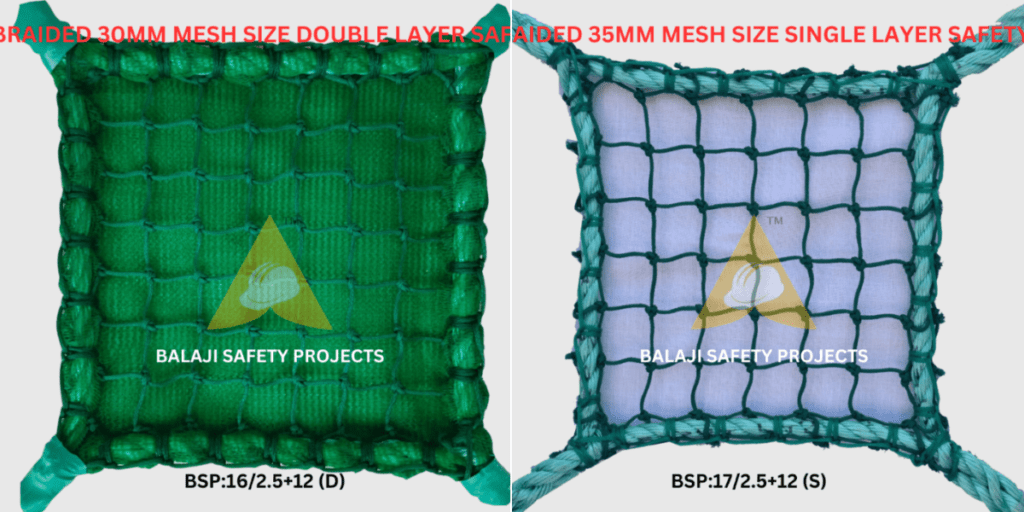 Braided Triple Layer Safety Nets Manufacturer
