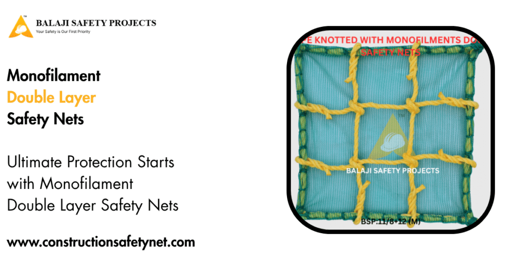 Monofilament Double Layer Safety Nets