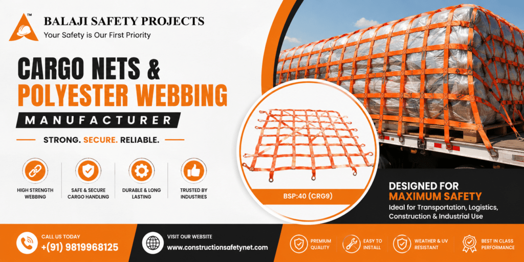 Cargo Nets Polyster Webing Manufacturer