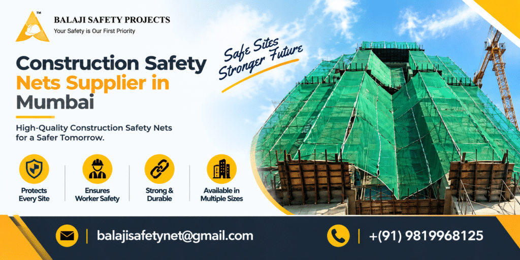 Construction Safety Nets Supplier in Mumbai